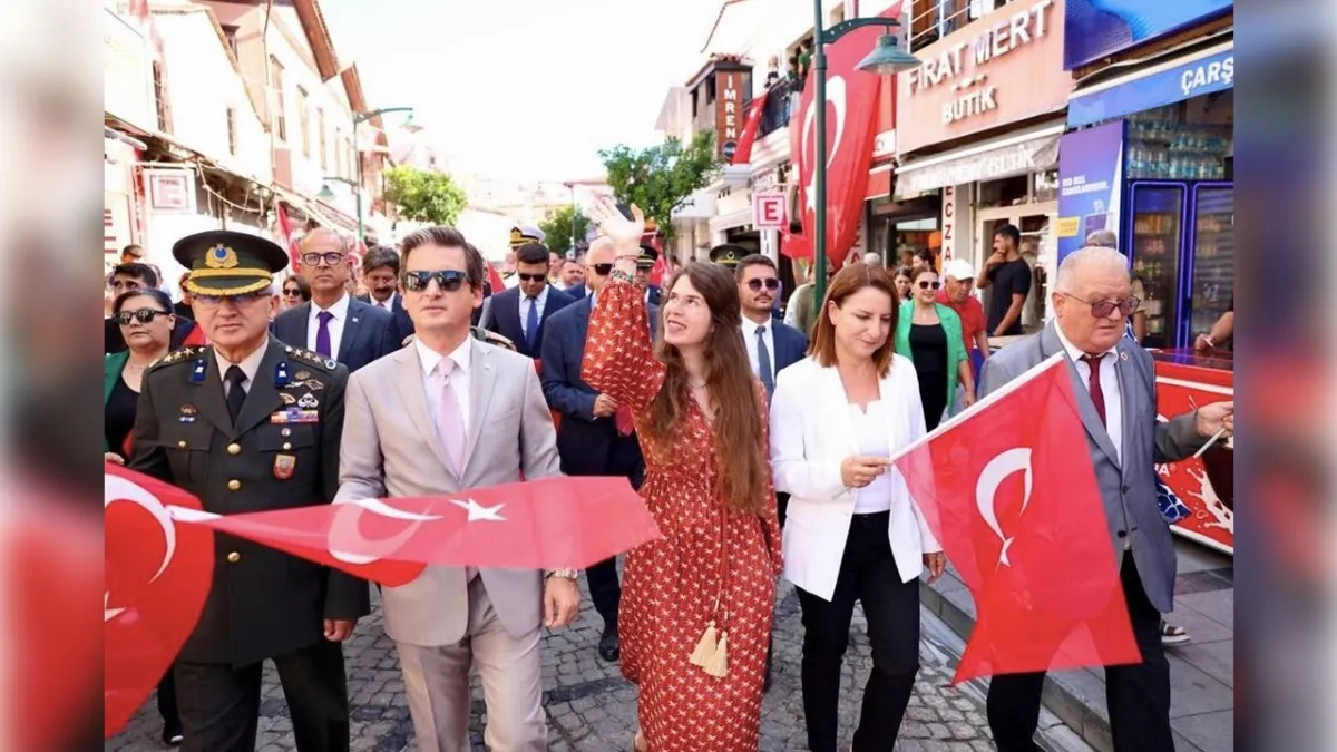 Çeşme Belediyesi 103’üncü kurtuluş yılını coşkuyla kutlayacak haberinin görseli