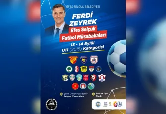 Efes Selçuk'ta Ferdi Zeyrek anısına futbol turnuvası