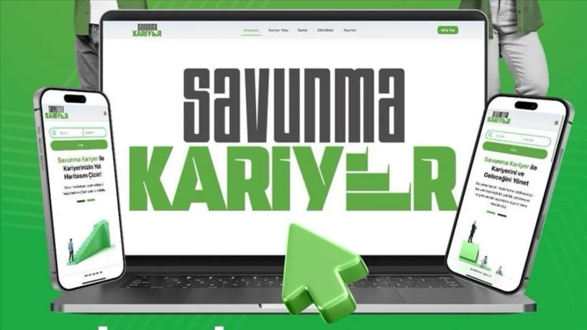 Savunma sanayisinde geleceğin kapısı açıldı: Yapay zeka destekli ‘savunma kariyer’ platformu kullanıma girdi haberinin görseli