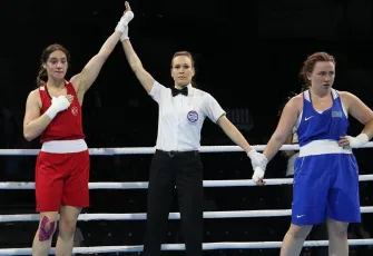 Büşra Işıldar dünya boks şampiyonası finalinde! Türk kadın boksunda tarihi anlar