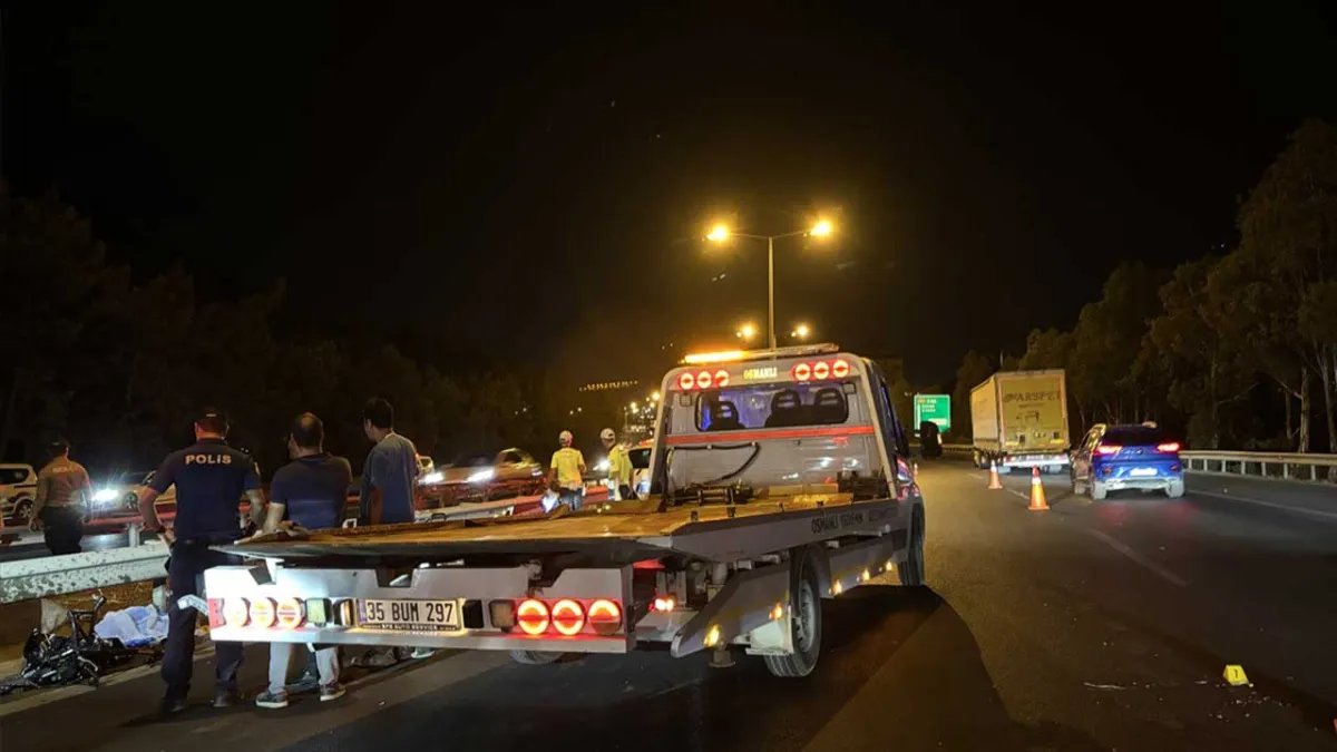 İzmir’de motosiklet kazası: Sürücü hayatını kaybetti haberinin görseli