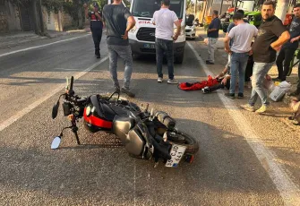 İzmir haber: Ödemiş’te motosiklet kazasında 2 kişi yaralandı