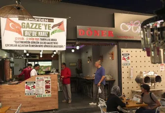 Konak'tan Gazze'ye vefa: O restoranın 1 aylık geliriz Gazzeli çocuklara bağışlanacak