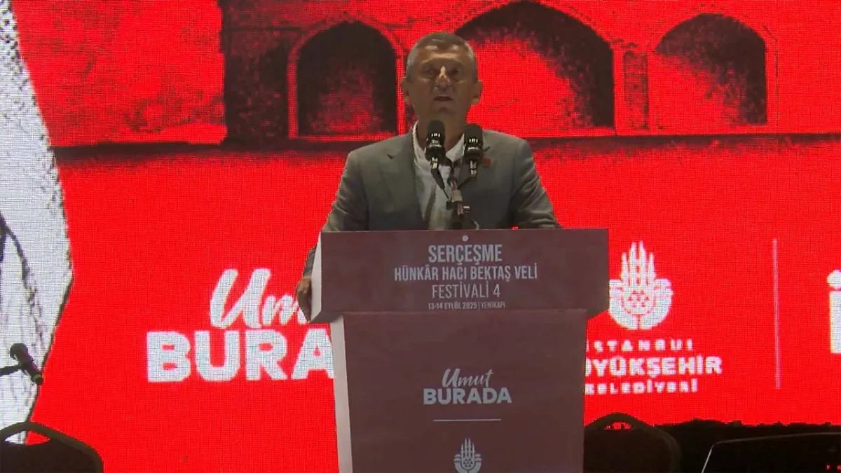 Özgür Özel’den Alevi toplumuna vefa: Mazlumun yanında dimdik duruyorsunuz haberinin görseli
