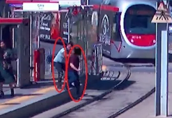 Çocuklarının yanında babaya tokat atan sürücüye gözaltı!