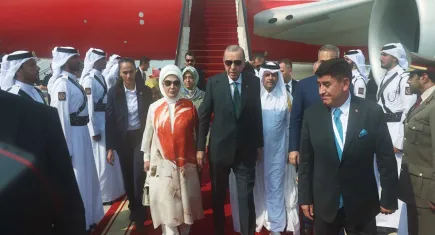 Cumhurbaşkanı Erdoğan, Katar’da