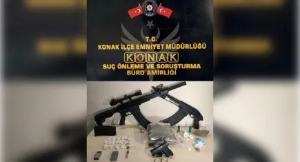 İzmir'de yasaklı madde operasyonu!