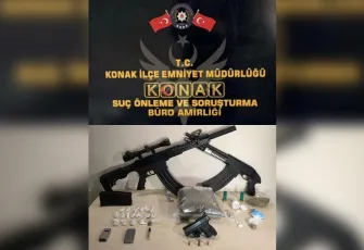 İzmir'de yasaklı madde operasyonu!