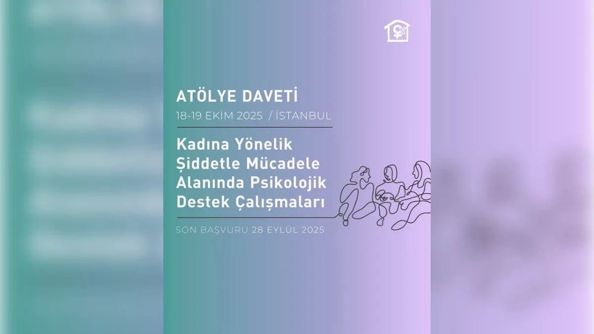 Mor Çatı’dan kadına yönelik şiddet alanında psikolojik destek çalışmaları atölyesi haberinin görseli