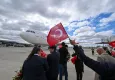 Türkiye A Milli Erkek Basketbol Takımı'na coşkulu karşılama
