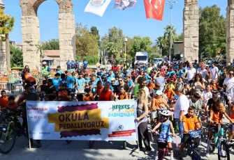 Efes Selçuk’ta Avrupa Hareketlilik Haftası renkli görüntülere sahne oldu