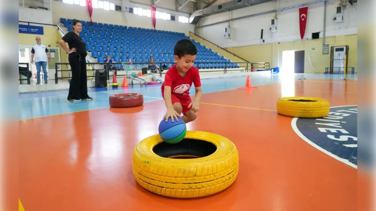Gaziemir spor okullarının kapısını açıyor haberinin görseli