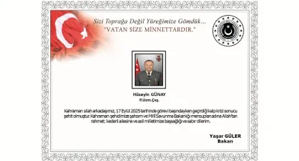 Acı haber Kahraman'dan geldi: Görev başında kalp krizi geçiren uzman çavuş şehir oldu