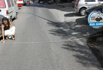 Bu cadde sadece 4 metre