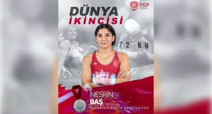 Nesrin Baş En Genç Dünya İkincisi oldu