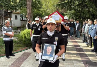 Şehit polis Talha Uluadaoğlu toprağa verildi