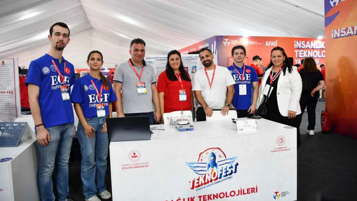 TEKNOFEST İstanbul’da Ege Üniversitesi rüzgarı: 8 takım finalde  haberinin görseli