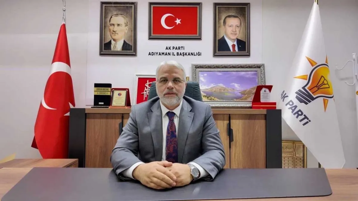AK Parti Adıyaman İl Başkanı görevinden istifa etti haberinin görseli