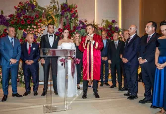 Cemil Tugay, kızı Defne’nin nikâhını kıydı