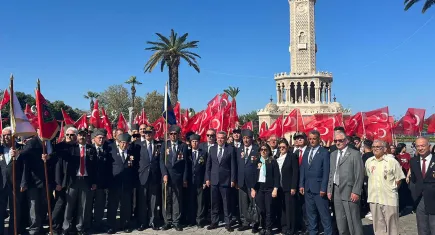 Gaziler Günü İzmir’de coşkuyla kutladı