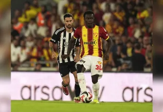 Göztepe ilk yarıda ikiledi