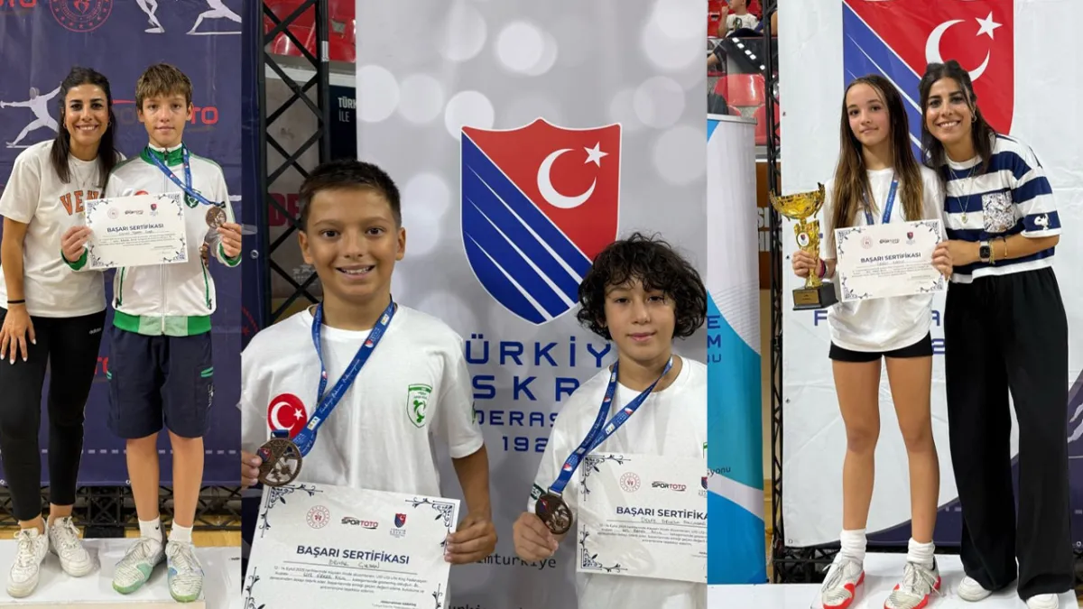 İzmir Yeşilay Spor Kulübü, Kayseri’de 6 madalya ve 1 kupa kazandı haberinin görseli
