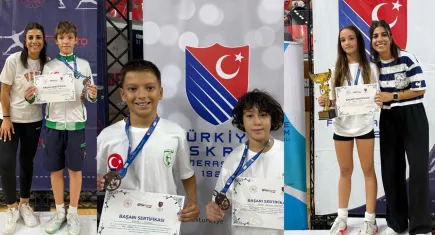 İzmir Yeşilay Spor Kulübü, Kayseri’de 6 madalya ve 1 kupa kazandı