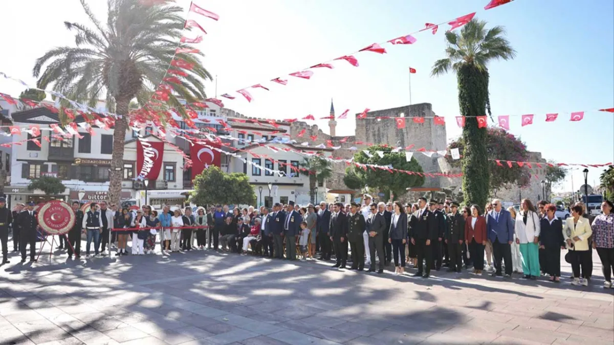 Çeşme Belediyesi’nden Gaziler Günü’nde anlamlı hediye haberinin görseli
