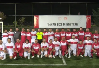 Gaziler Günü’nde sahada kardeşlik ruhu