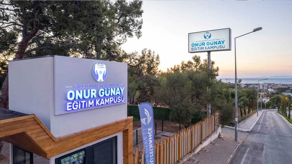 Güzelbahçe Belediyesi özel öğretim kurumuna yoğun ilgi haberinin görseli