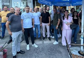 İzmir'de güvenlik emekçileri hak arayışında: Tüm arkadaşlarımız işlerine iade edilmeli