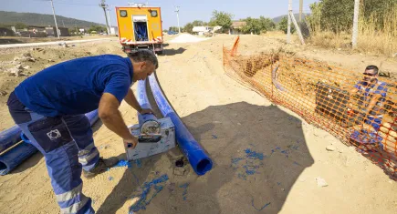 İZSU’dan Tire’ye 9,5 milyon liralık içme suyu yatırımı