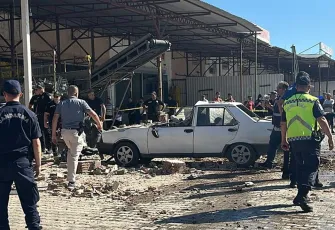 Toptancı halinde meydana gelen patlama: Çok sayıda yaralı var!