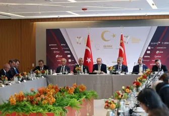 Türk yatırımcılar New York’ta Cumhurbaşkanı Erdoğan’la buluştu