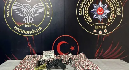 İzmir’de güvercin kümesinde uyuşturucu saklayan 2 kardeş gözaltında