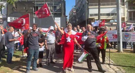 İzmir’de Mora Katliamı unutulmadı 