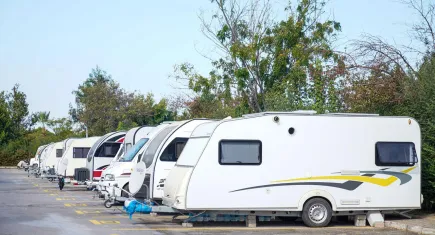 İzmir’de karavancıların tercihi İnciraltı Karavan Parkı