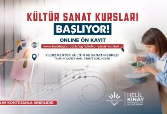 Karabağlar’da kültür ve sanat kışa damgasını vuracak