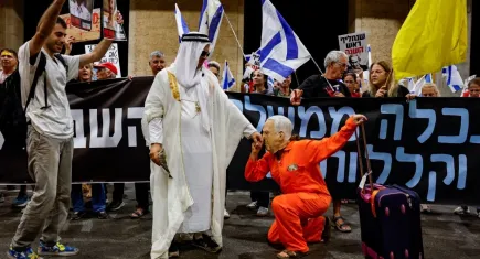 Netanyahu havalimanında protesto edildi: Gazze’ye saldırılar ve esir takası gerginliği