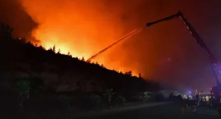 İzmir'de orman yangınına neden olduğu öne sürülen sanığın yargılanması sürüyor