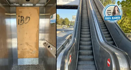 Karabağlar’da üst geçit çilesi: Asansörler ve yürüyen merdivenler çalışmıyor