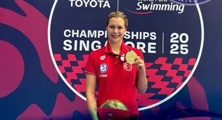 Milli para yüzücü Defne Kurt, dünya şampiyonu oldu