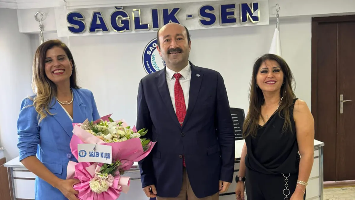 Sağlık-Sen İzmir 1 No’lu Şube Kadın Komisyonu’nda görev değişikliği haberinin görseli