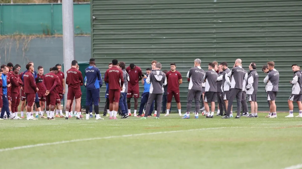 Trabzonspor, Fatih Karagümrük maçı için son hazırlıklarını sürdürdü: Sakatlar takımda yok! haberinin görseli