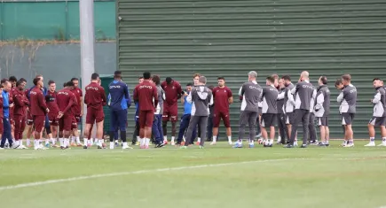 Trabzonspor, Fatih Karagümrük maçı için son hazırlıklarını sürdürdü: Sakatlar takımda yok!