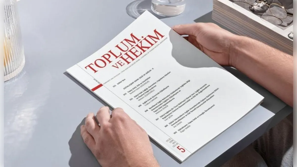 Yapay zeka, etik, veri ve emek: Toplum ve Hekim’in yeni sayısı çıktı haberinin görseli