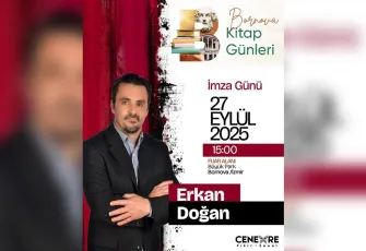 Erkan Doğan, Bornova Kitap Günleri’nde okurlarıyla buluşuyor