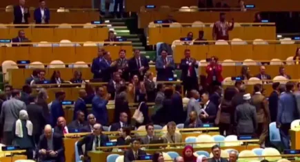 Netanyahu'ya BM'de protesto