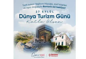 Başkan Eşki'den Dünya Turizm Günü mesajı 