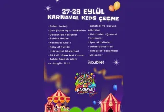 Karnaval Kids Çeşme ikinci yılında iki gün boyunca çocuklara unutulmaz eğlence sunacak